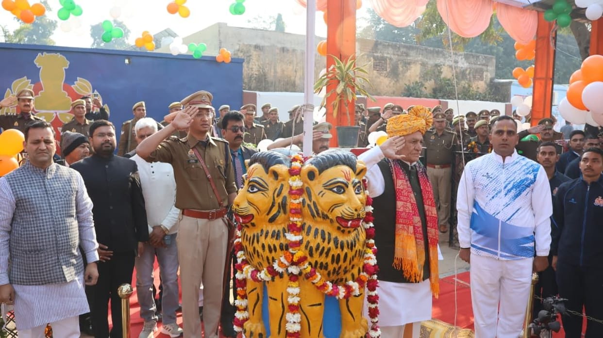 Patriotic songs resonated, and tributes were paid to the martyrs.