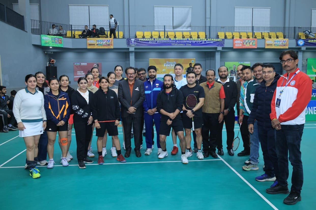 Veterans dominate the semi-finals of the National Senior Badminton Championship
