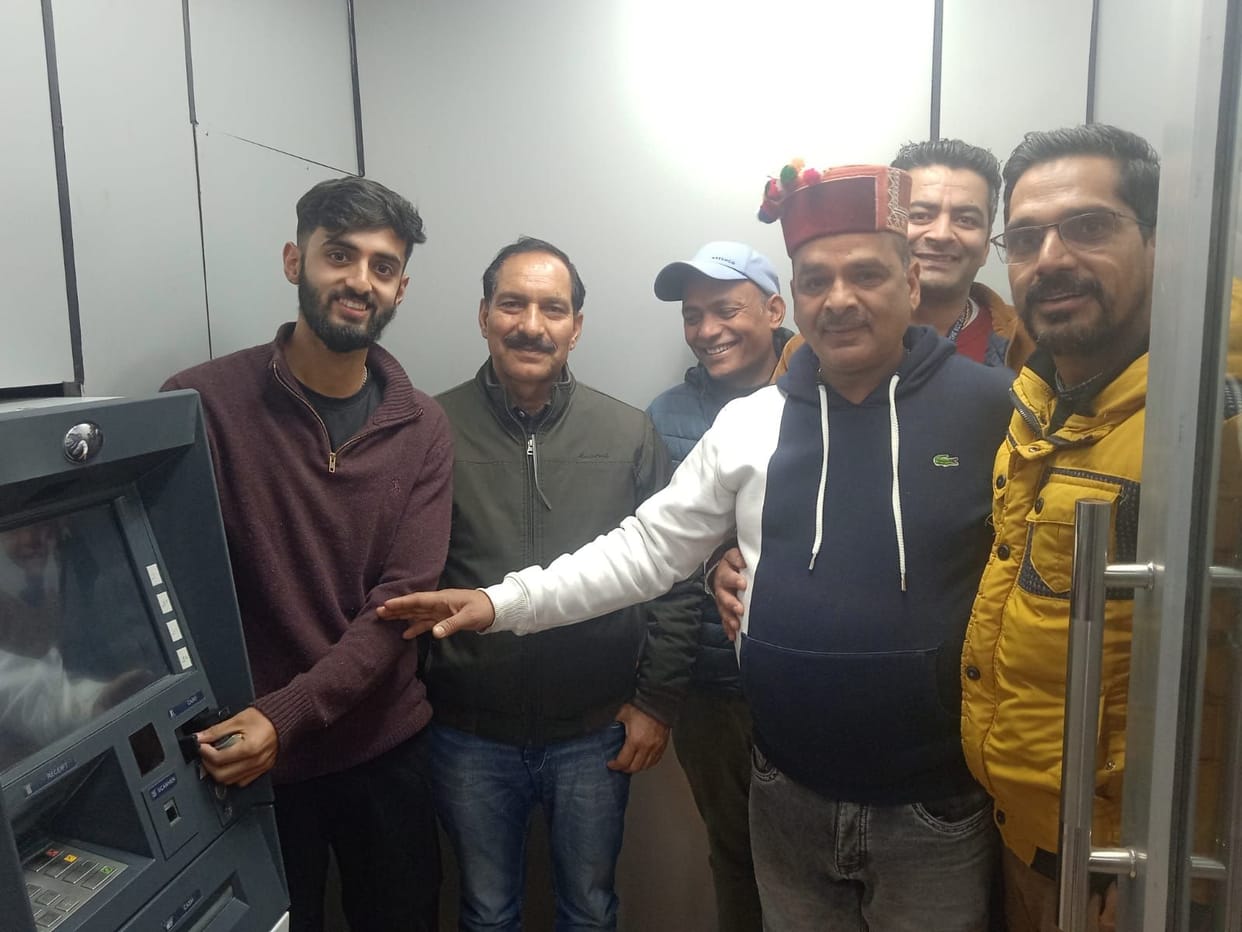 Kangra Central Cooperative Bank ATM inaugurated in Ani