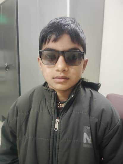 A needle entered the child's eye, he lost his vision...BRD doctor saved his sight