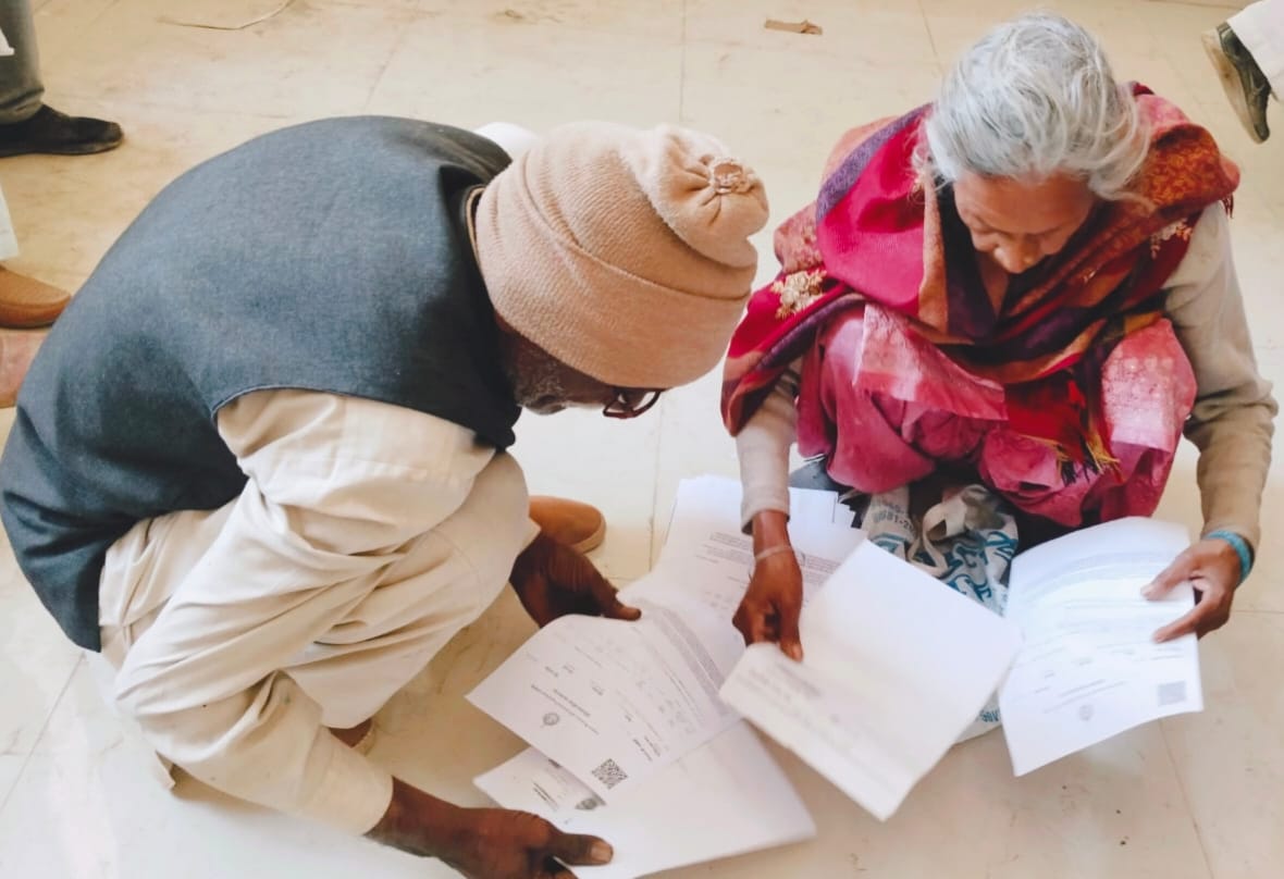 284 people lodged pension complaints at the camp