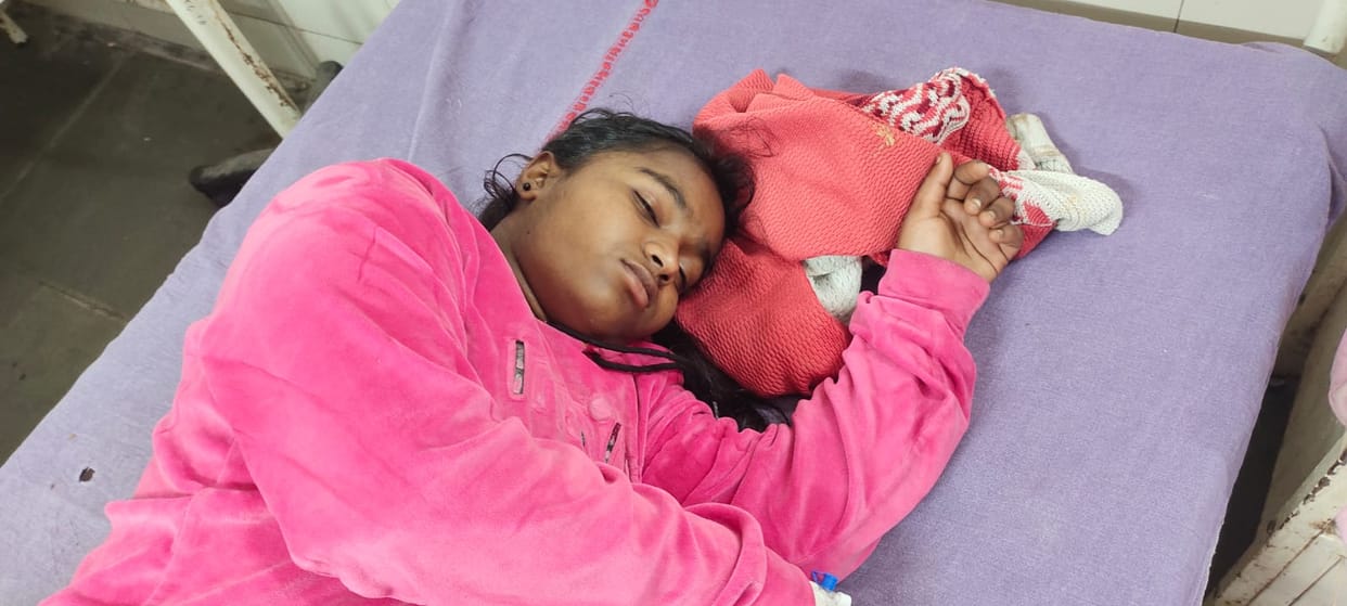 The condition of the woman and her three daughters deteriorated, and they were admitted to the hospital.