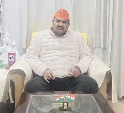 महाराणा प्रताप सेना के राष्ट्रीय अध्यक्ष राजवर्धन सिंह परमार