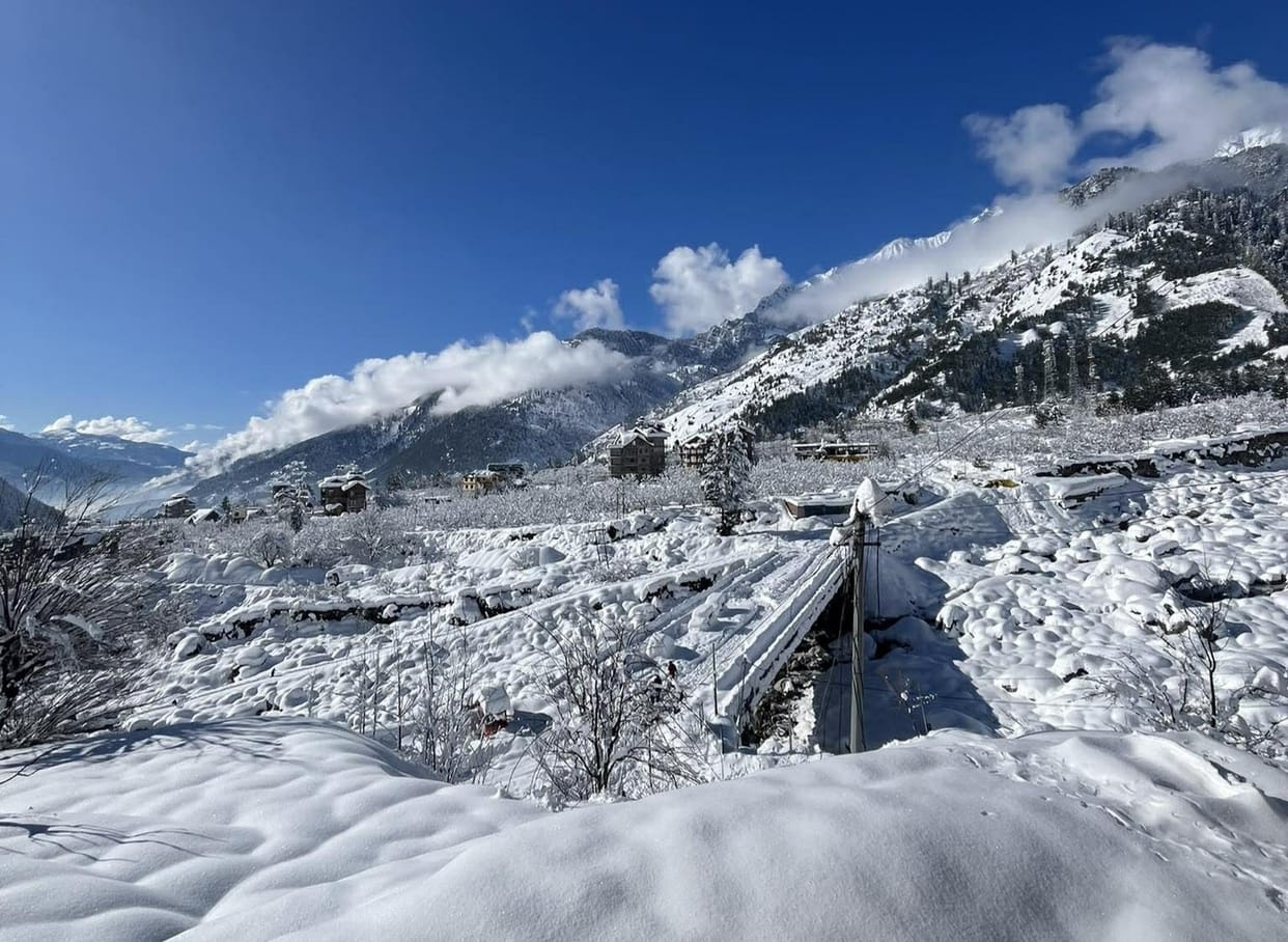 Fun in the snow, winter sports made the trip memorable