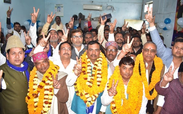 BSP district president was welcomed by workers