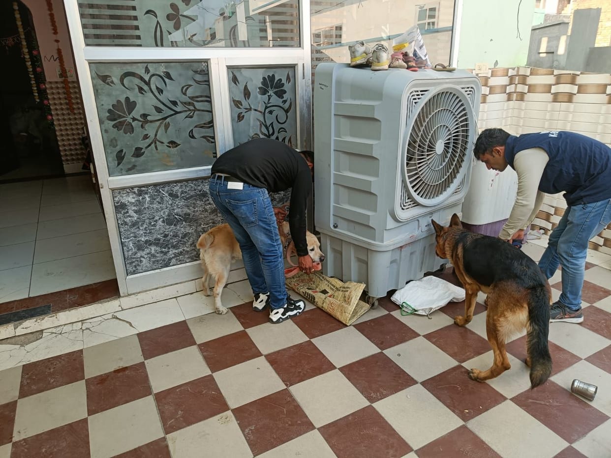 Twenty houses were searched, and six lakh rupees in fines were imposed for electricity theft.