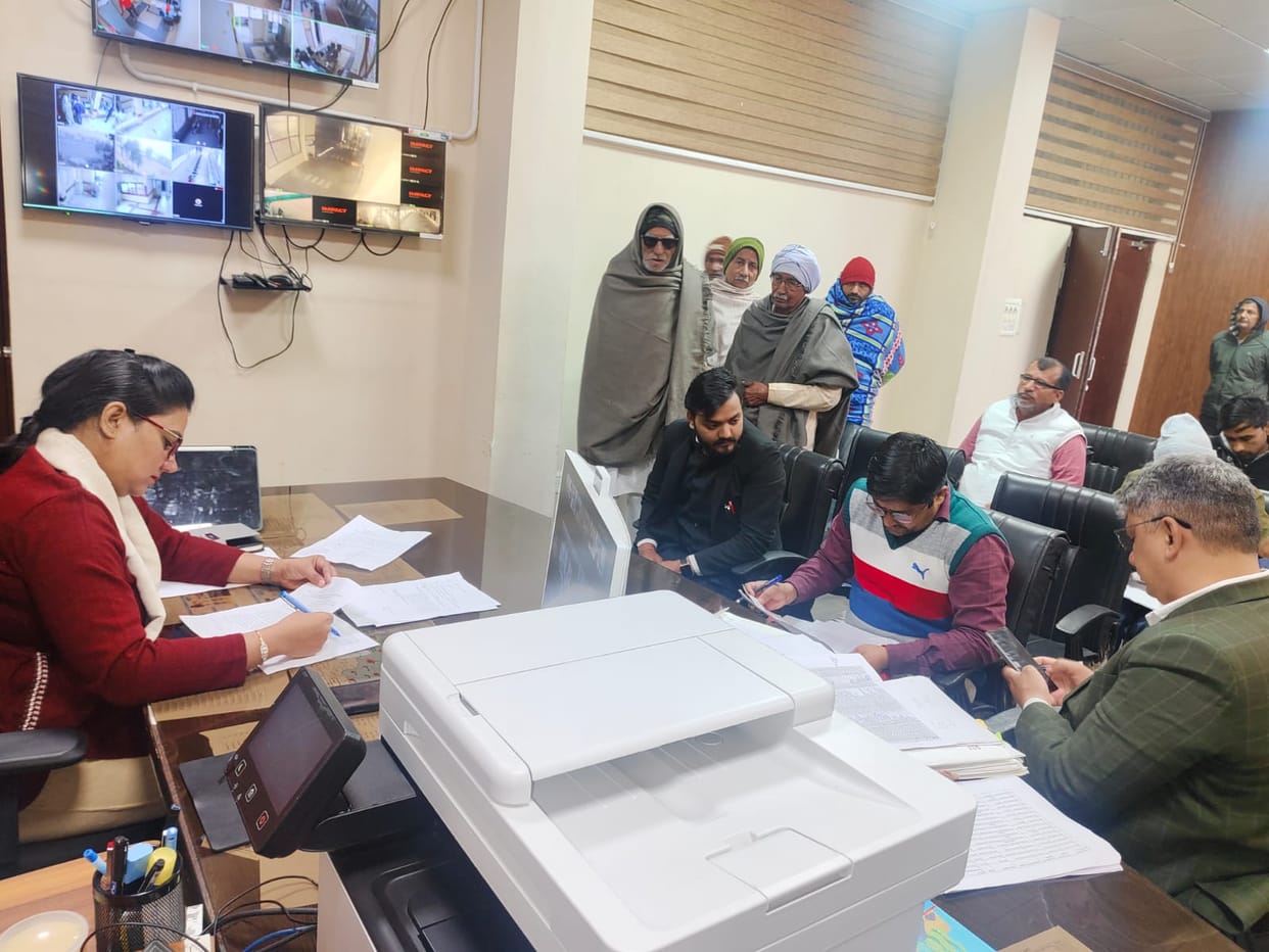 Instructions were given to address illegal encroachments and provide facilities in the park.