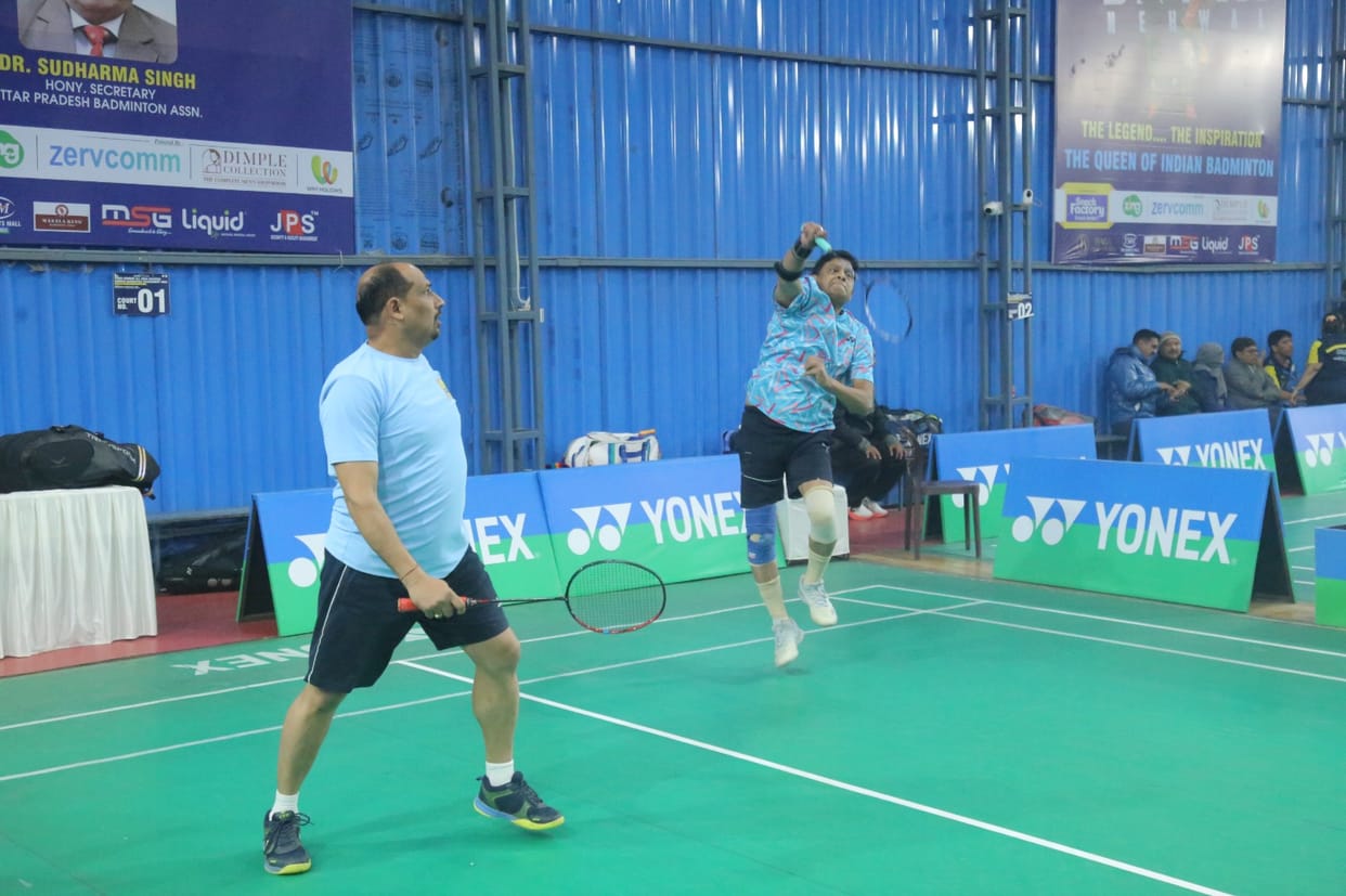 The emphasis on fitness and technique was seen on the badminton court
