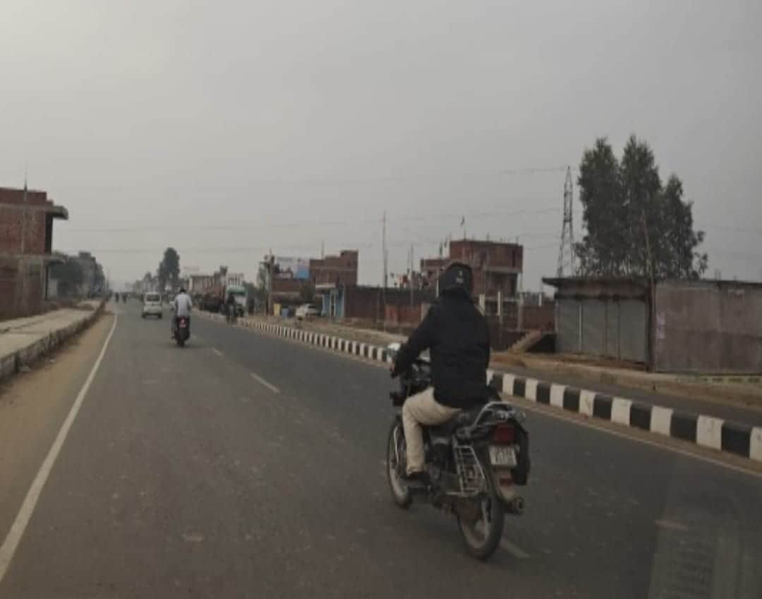 भटहट-बांसस्थान फोरलेन लगभग तैयार। स्रोत : सोशल मीडिया