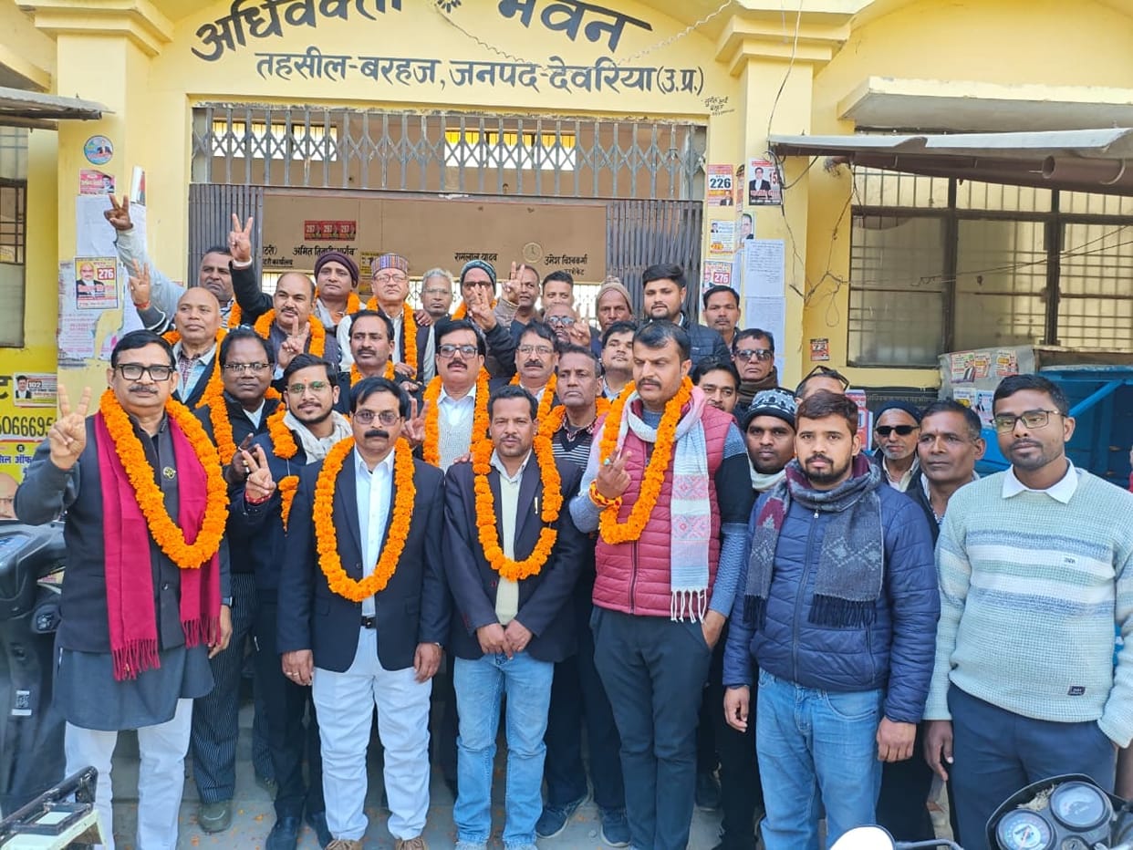 Chandragupta Yadav became the president of Tehsil Bar Association