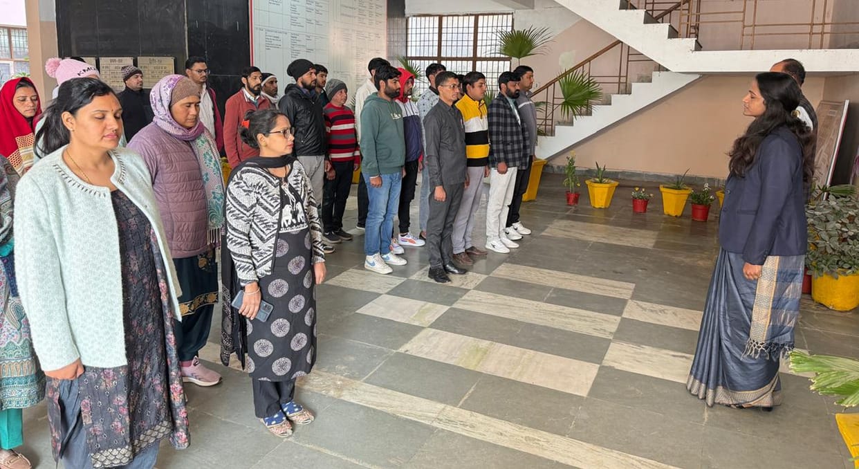 A two-minute silence was observed in memory of the martyrs.