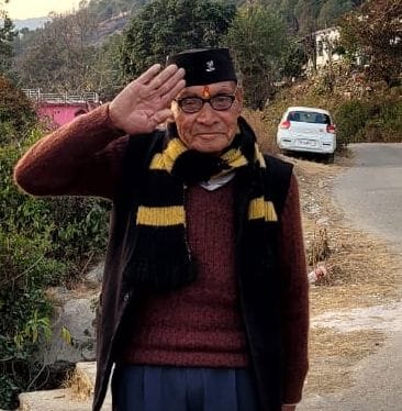 Former soldier Gopal Singh Pawar, who fought three wars for the country, passes away