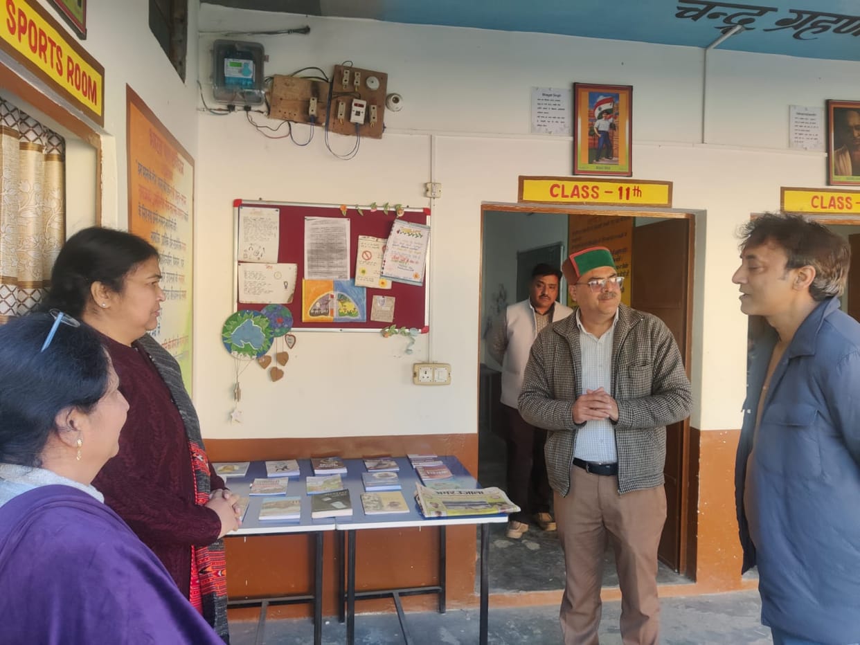 Assistant Commissioner inspected Jabal Ka Bagh School.