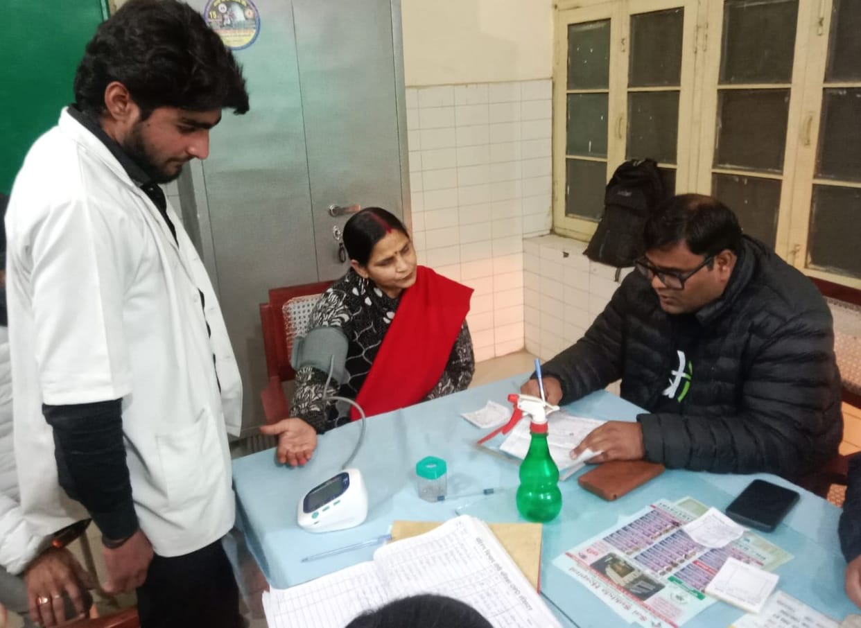 Viral fever is spreading due to fluctuating weather conditions.