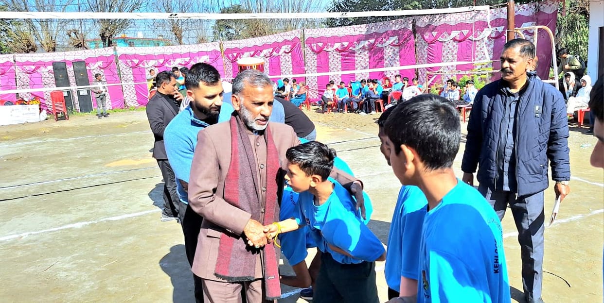 Kahlur Volleyball Competition begins in Jhanduta, 22 teams in the field
