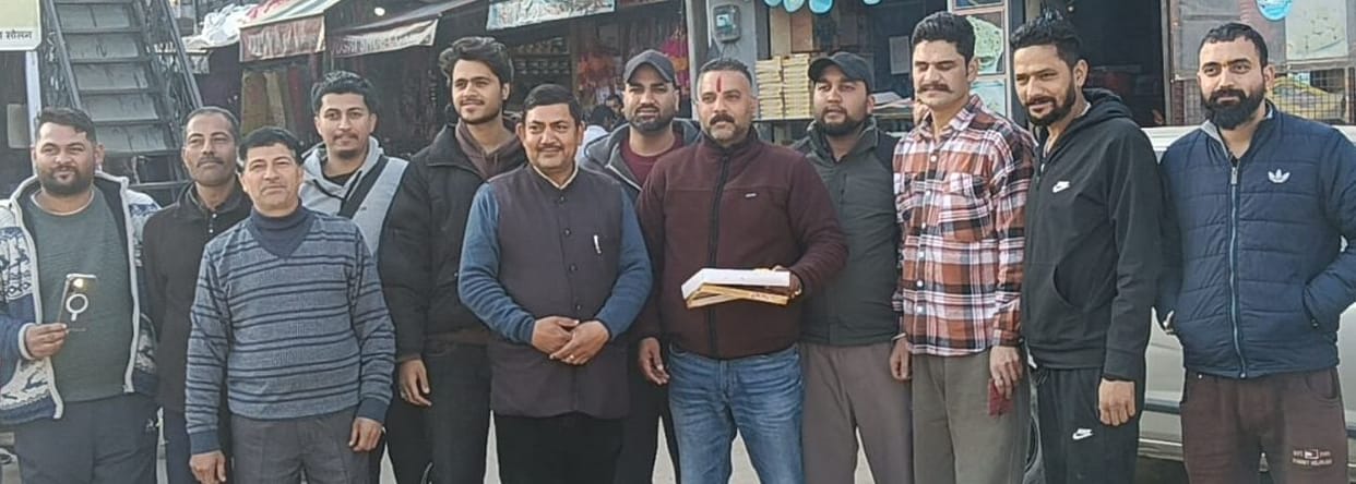 Kunihar residents expressed happiness by distributing laddus after the Supreme Court stayed the UGC bill.