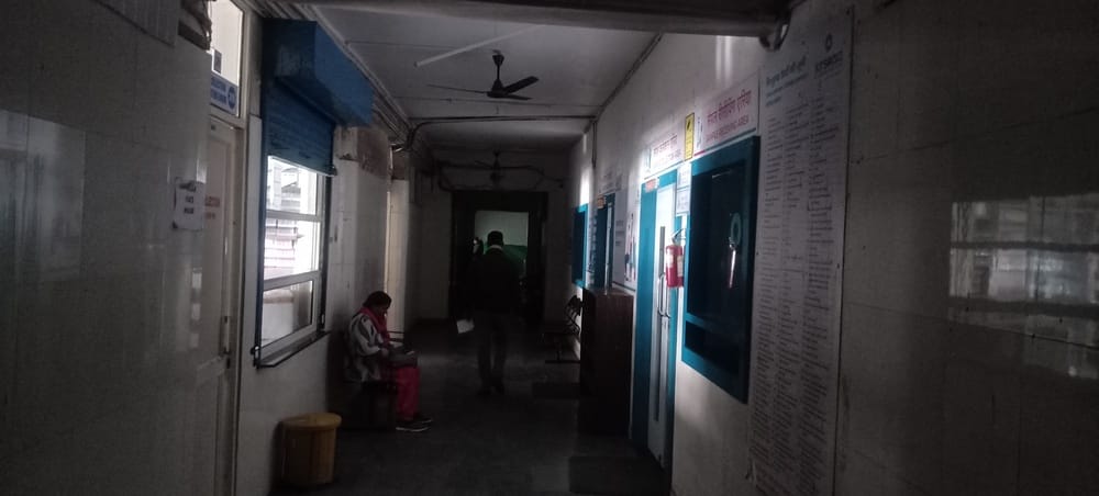 Power cut in the city, no tests or ultrasounds were conducted in the hospital
