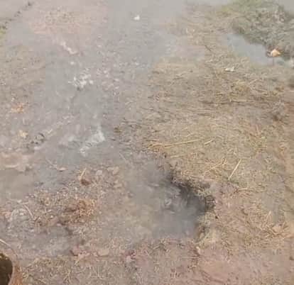 Pipelines damaged at five places in Naraina Kala, drinking water supply to 24 villages disrupted
