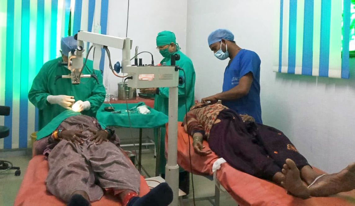 Cataract surgery of 31 patients was done in one day in the medical college.