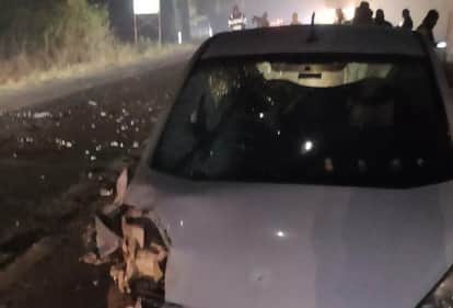 Shahdol News: Accident on Budhar highway, young man on motorcycle dies on the spot.