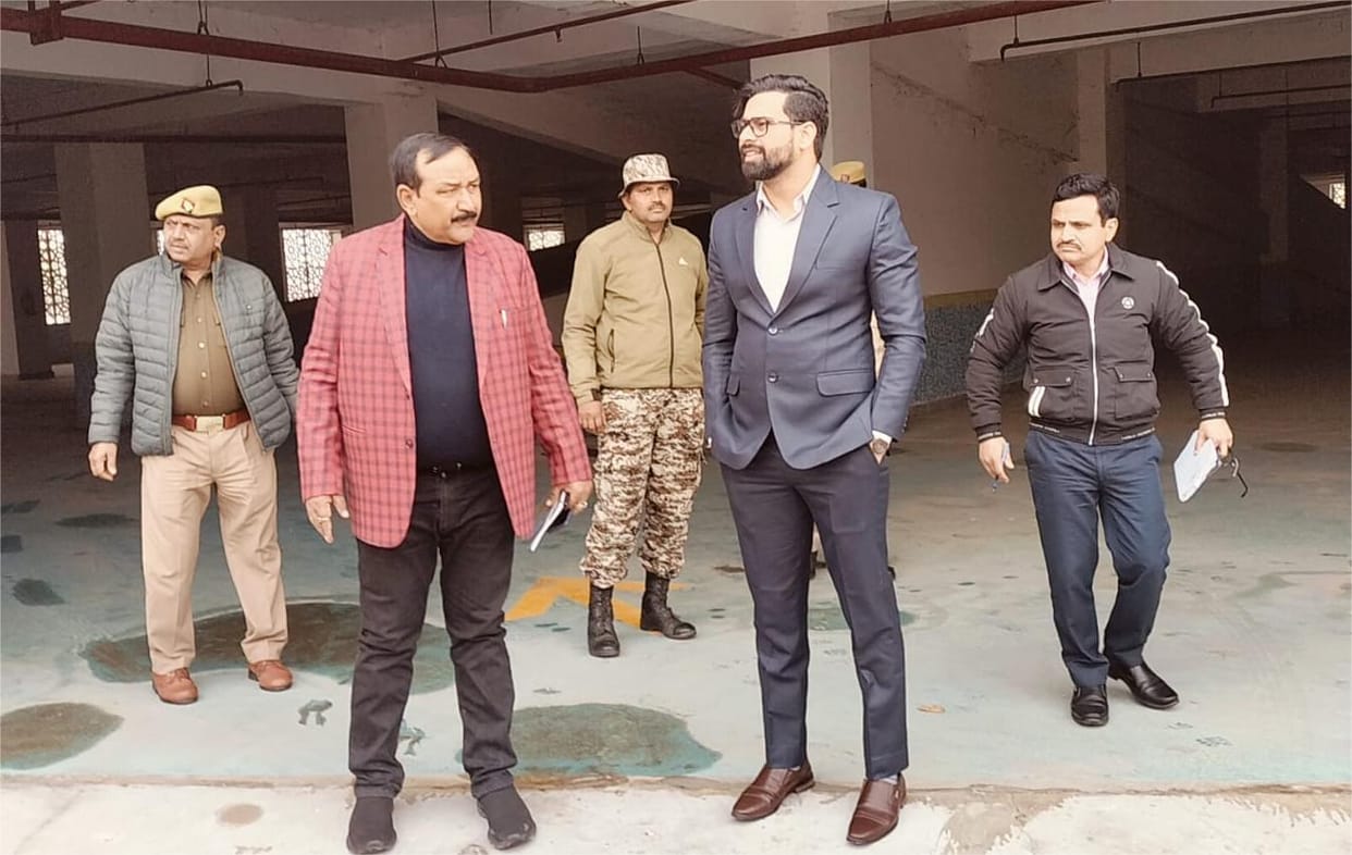 The municipal corporation took action a year after the multi-level car parking facility was built.
