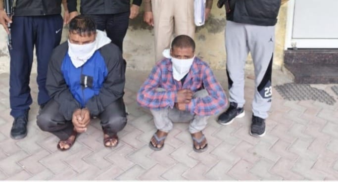 Two absconding accused arrested in case of housebreaking, theft and firing