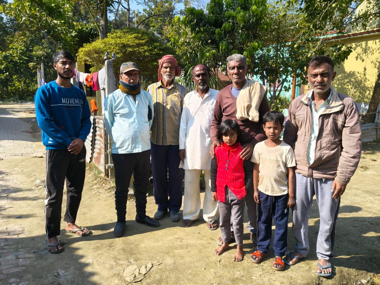 The case of rehabilitation of Hindu Bengali families... Disappointment in Nagla Gosai after receiving half an acre of land