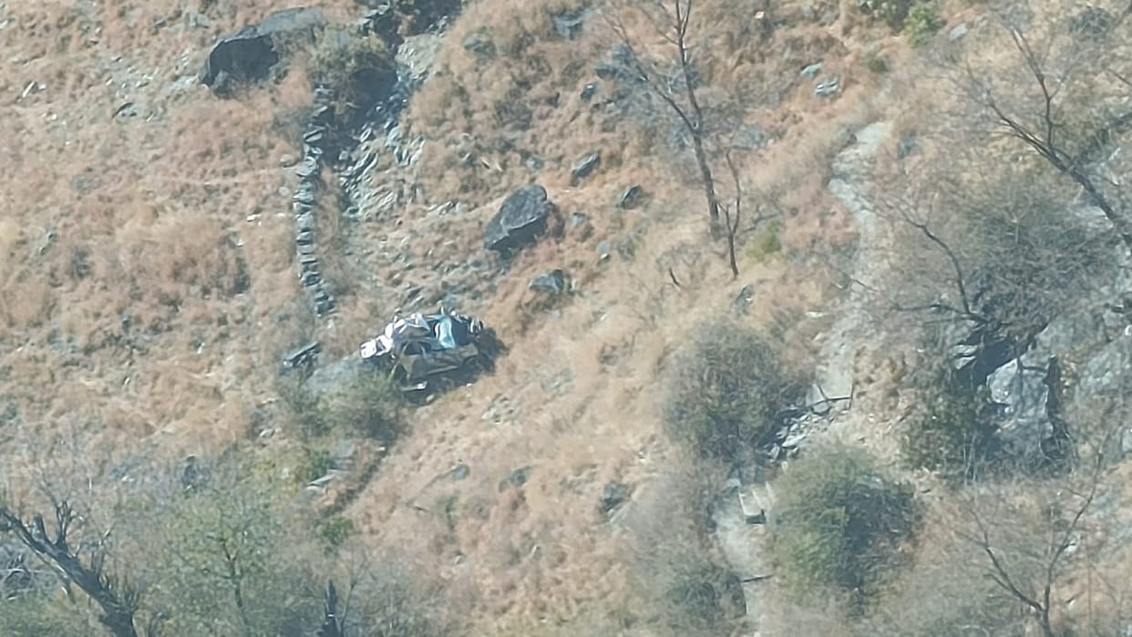 The accident took place near Makdoli
