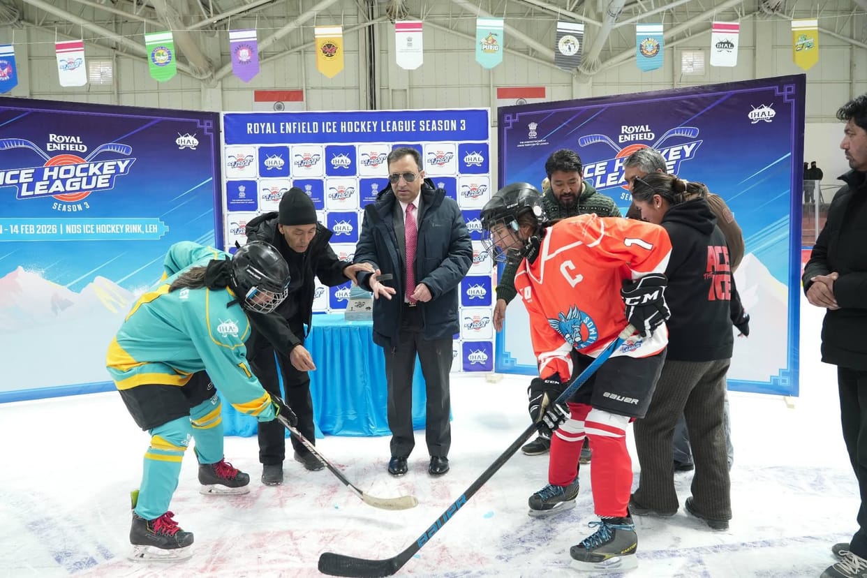 Leh, Royal Enfield ICe Hockey League Season 3 Start