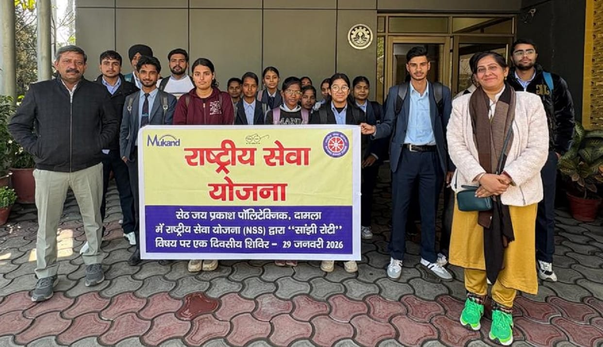 Sharing a meal is not limited to just sharing food: Principal