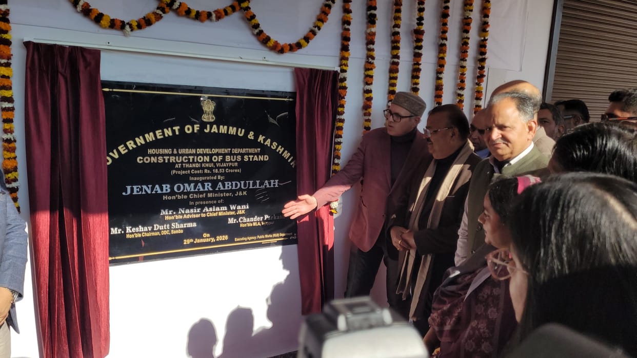 jammu kashmir news