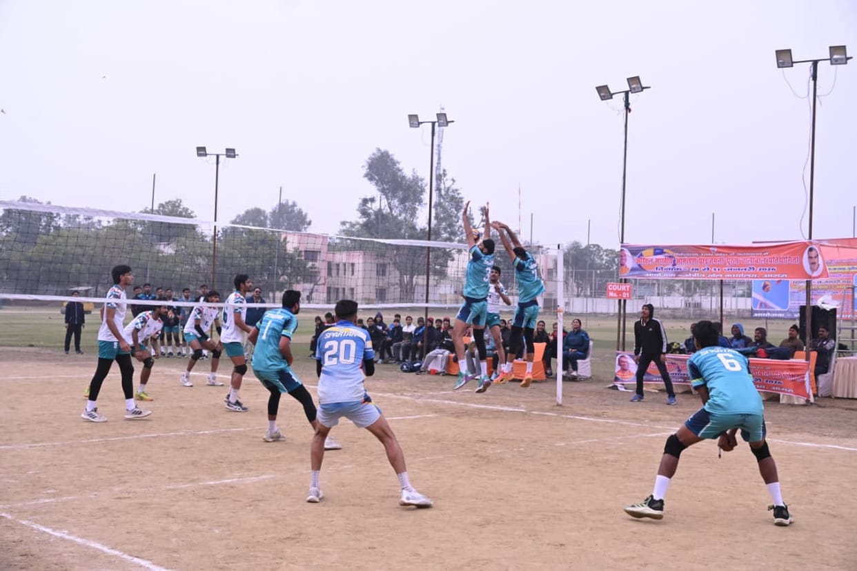 Many matches in the volleyball competition stretched to five sets.