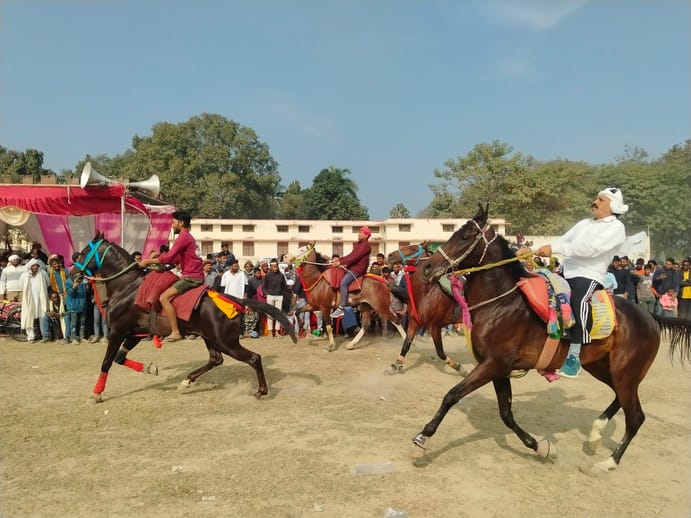 Bahubali ran the fastest and became the winner