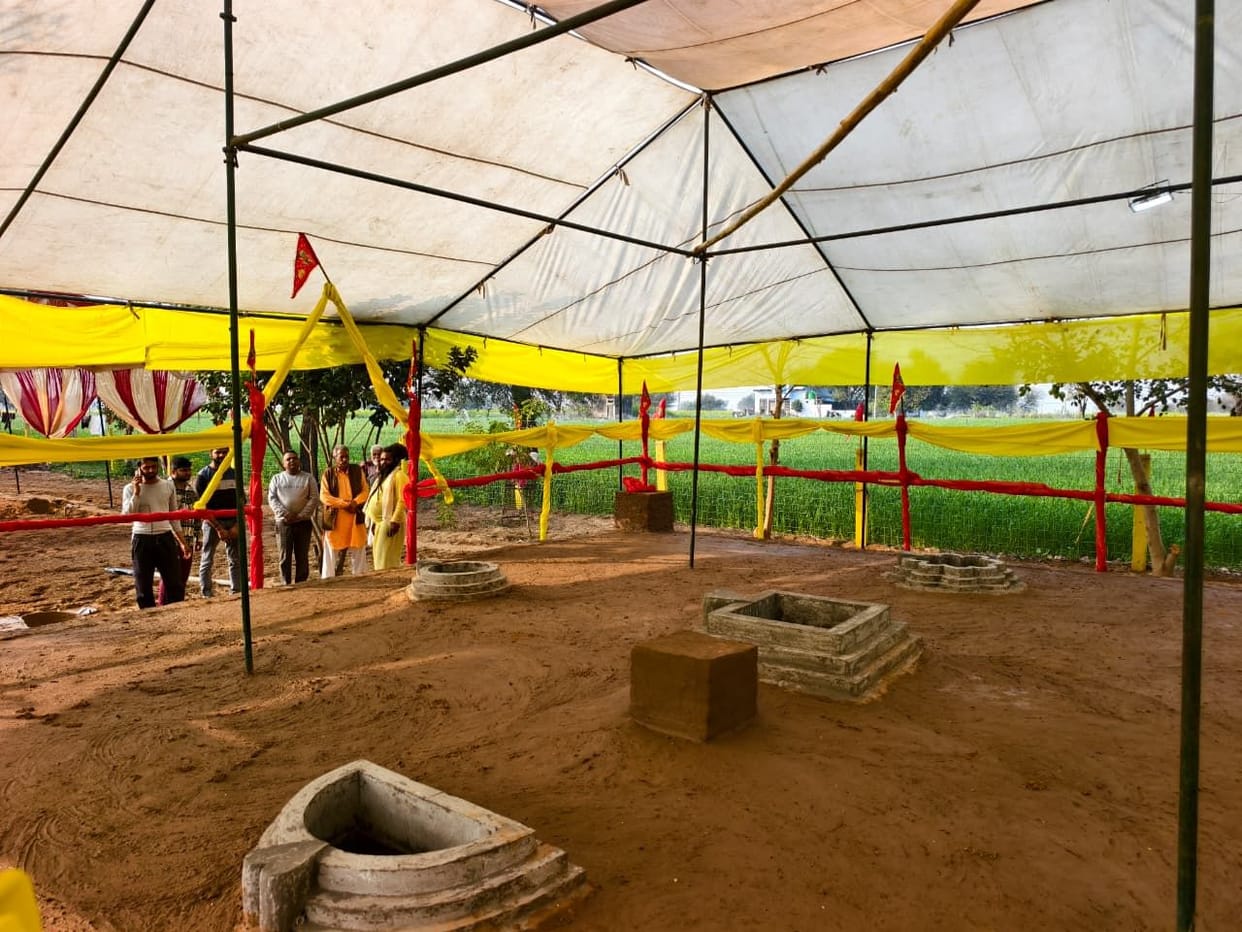 A five-kund Rudra Mahayagna will be held in Patikara from tomorrow.
