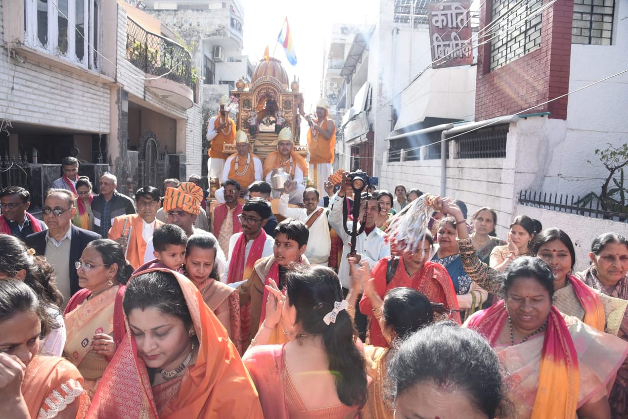 Procession taken out on Diamond Jubilee