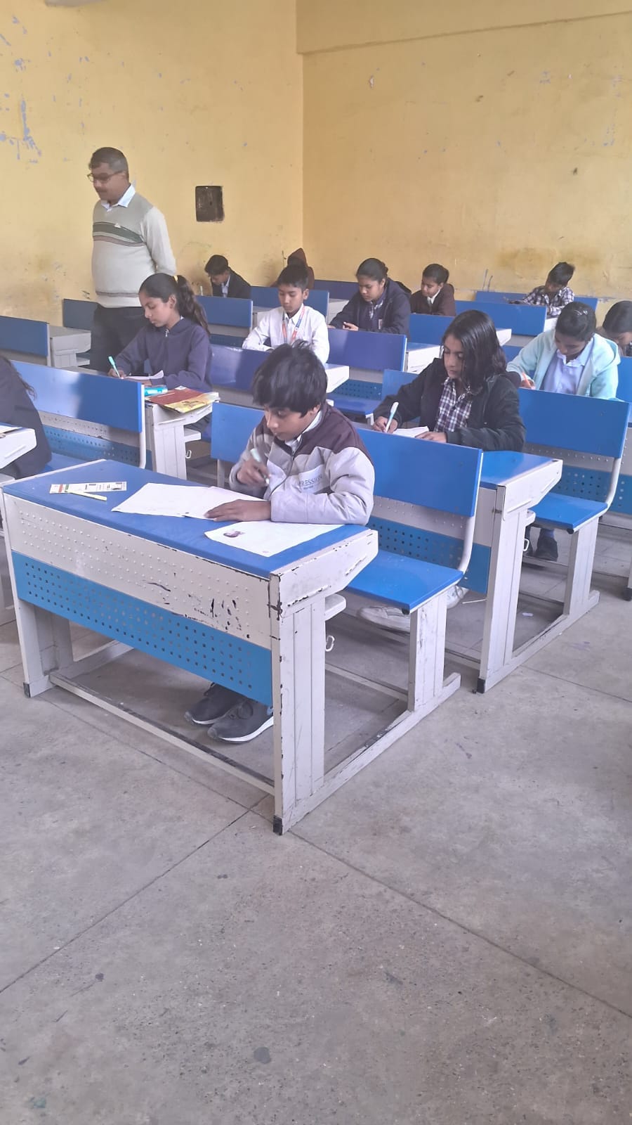 485 students appeared for the Mission Buniyaad Level-2 exam