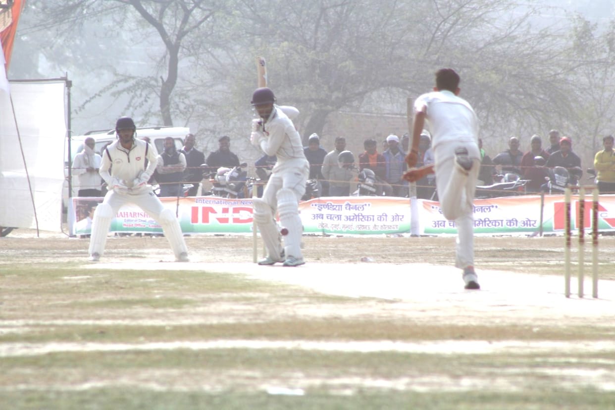 Sevashram College reached the finals by defeating Shashank Eleven's team