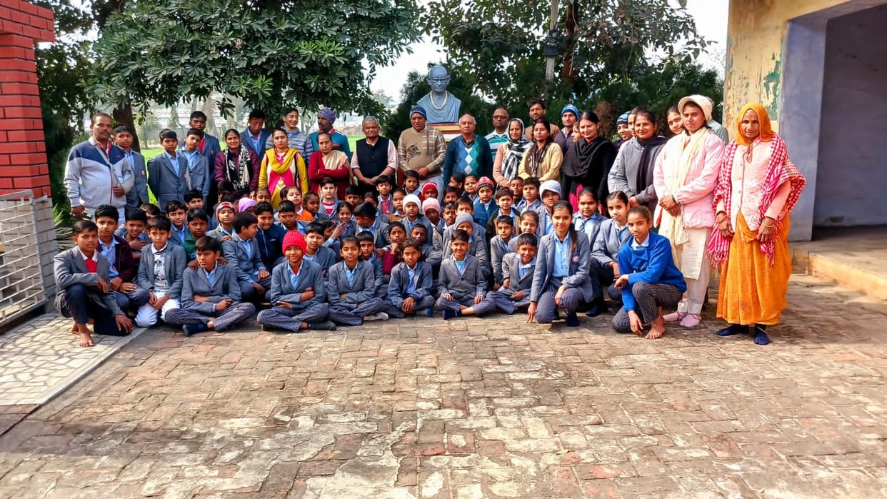 Memorial meeting organized on the martyrdom day of Mahatma Gandhi