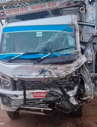 An elderly man fell from a tractor-trolley and was crushed to death by its wheels.