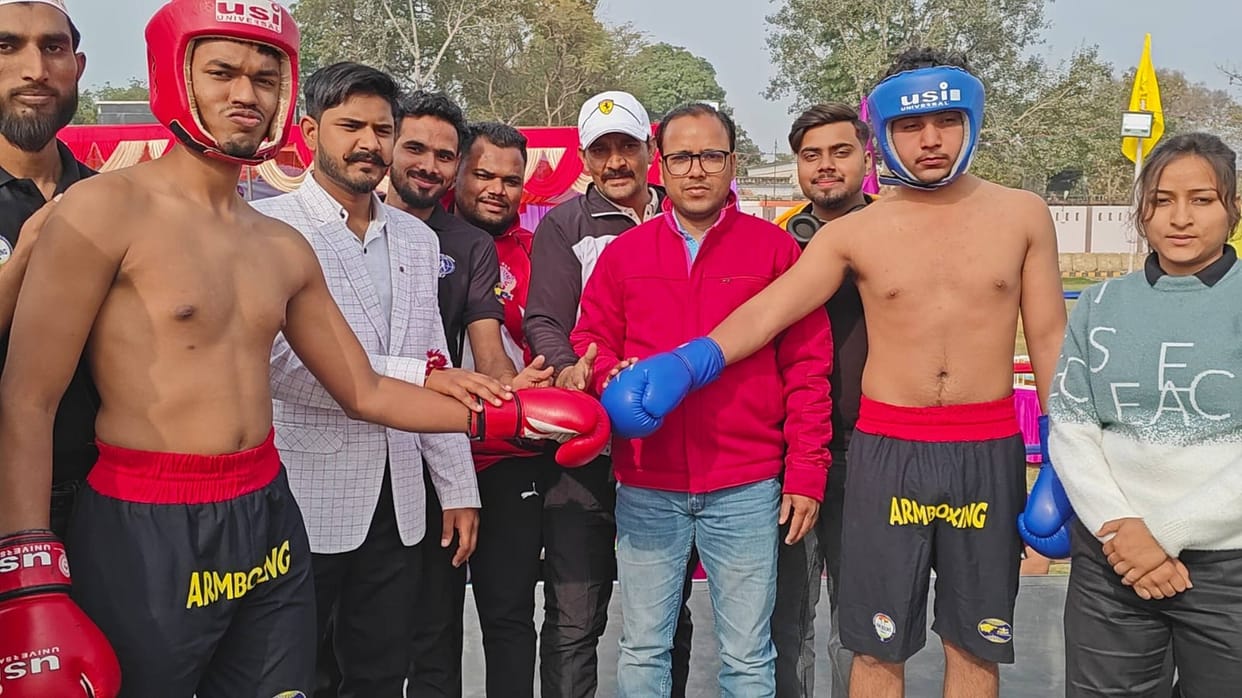 The two-day Arm Boxing Federation Cup has begun at the stadium