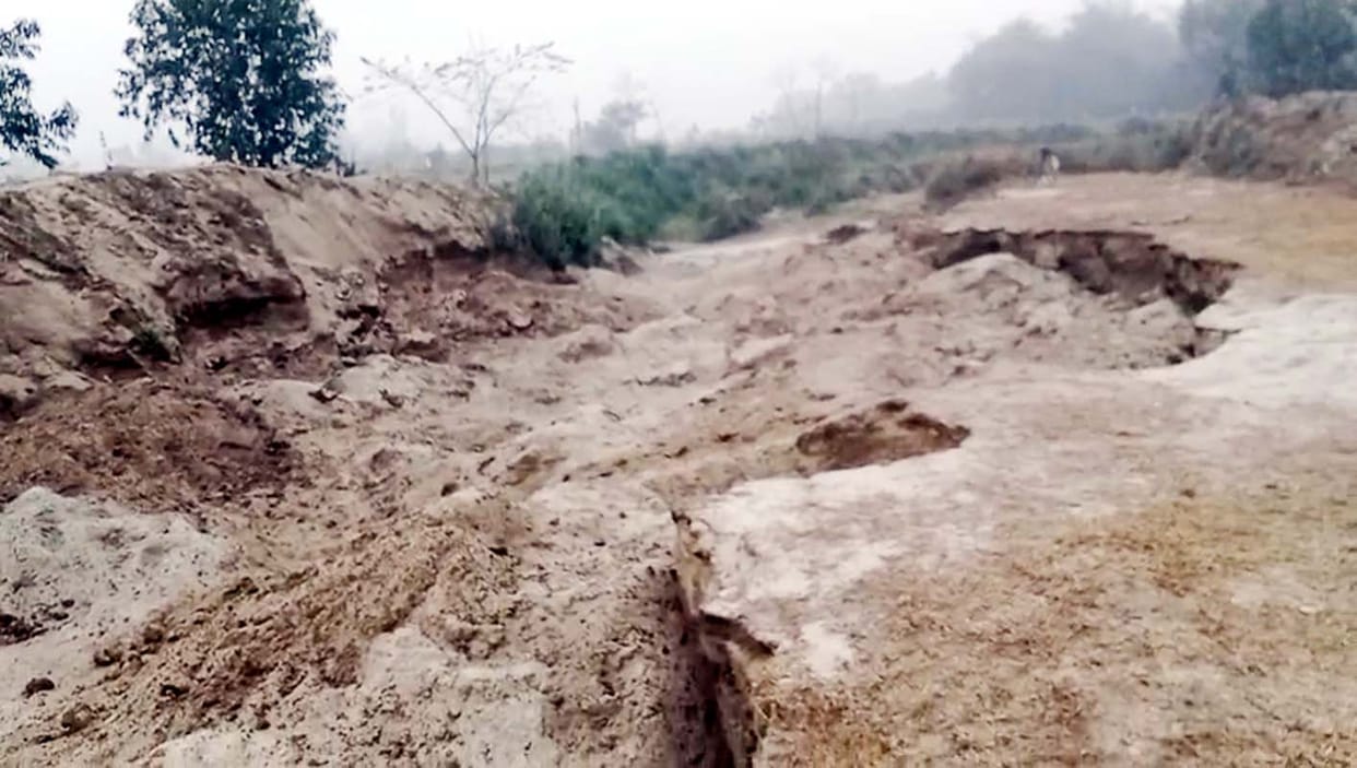 Mining mafia are ravaging the Bhainsi river, while officials remain silent.
