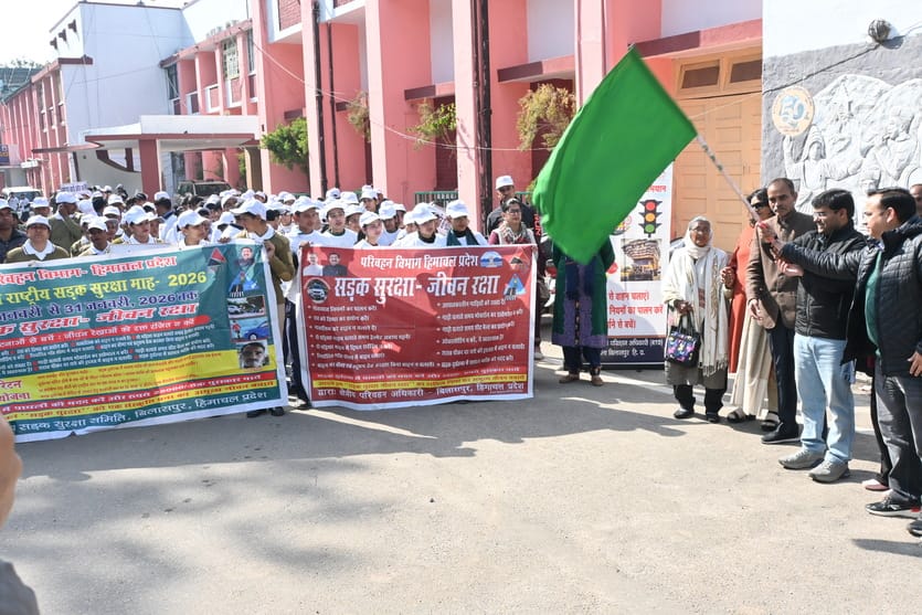 Road safety rally flagged off