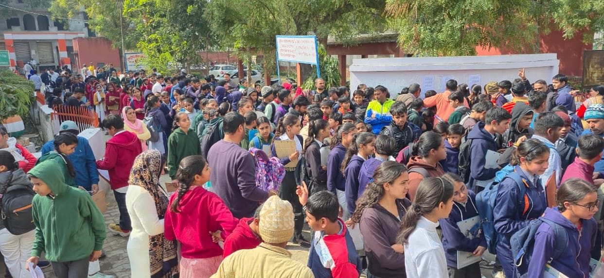 1036 candidates appeared for Mission Buniyad Level II examination at 5 centres in the district.