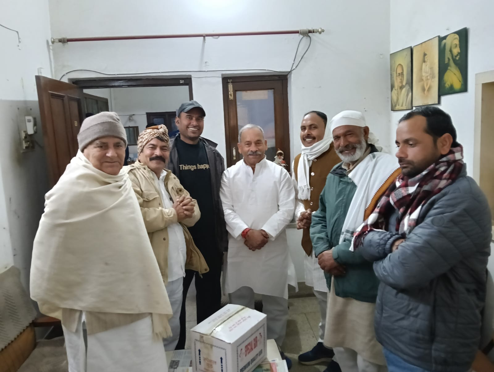 The officers listen to the BJP people, but not to us.