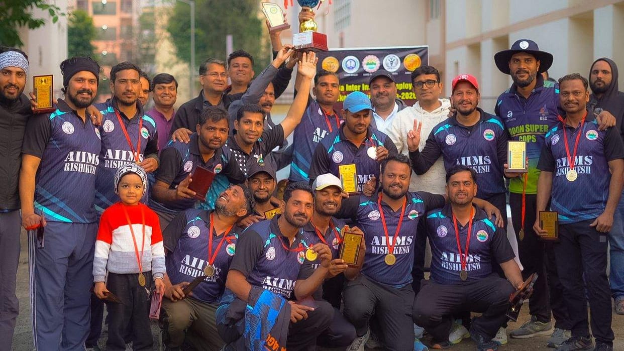 AIIMS Rishikesh captured the trophy
