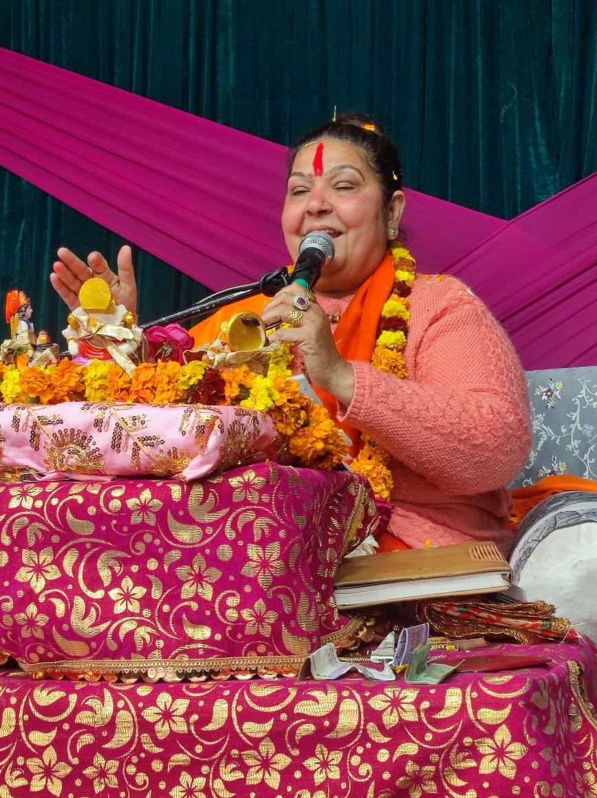 Hanumanji tore open his chest to reveal the images of Lord Ram and Sita: Sadhvi