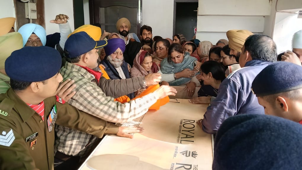 Havildar Harjinder Singh lost his life in a road accident