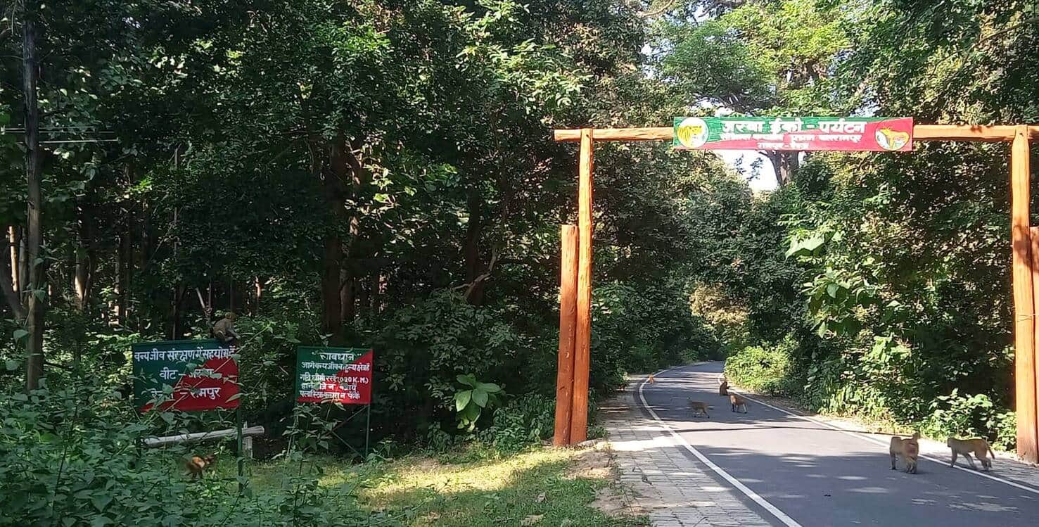 बलरामपुर के जरवा में स्थित पर्यटन स्थल।-संवाद