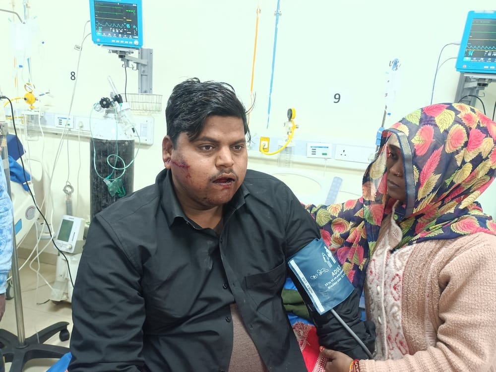 Two bikes collide, youth injured