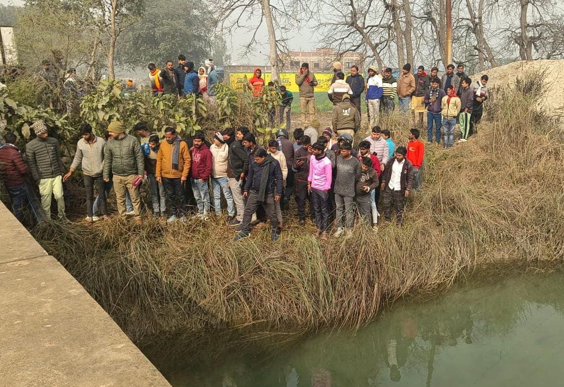 Bike of a young man who had left for his in-laws' house found on a bridge, body found in a canal